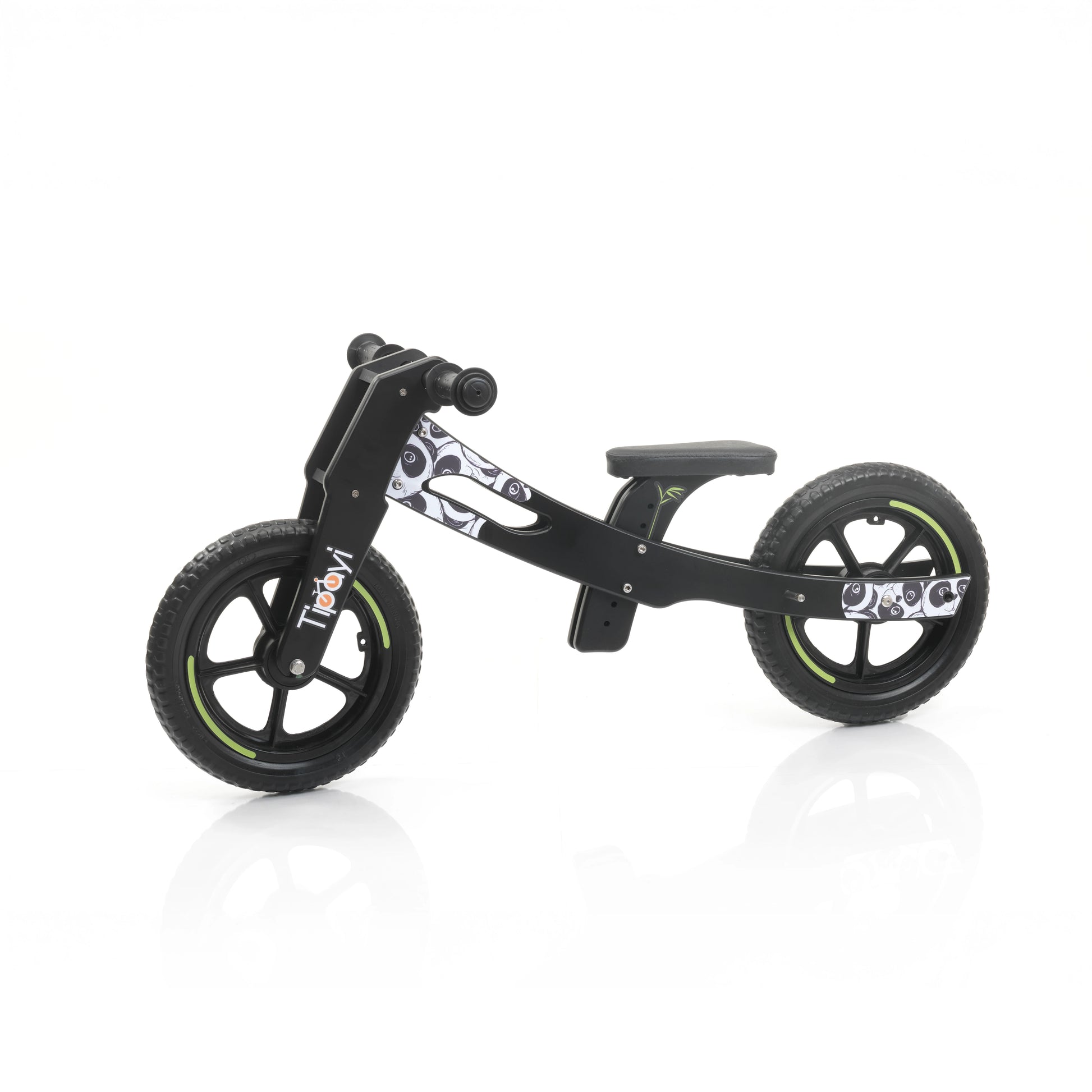 Balance Bike Green Panda