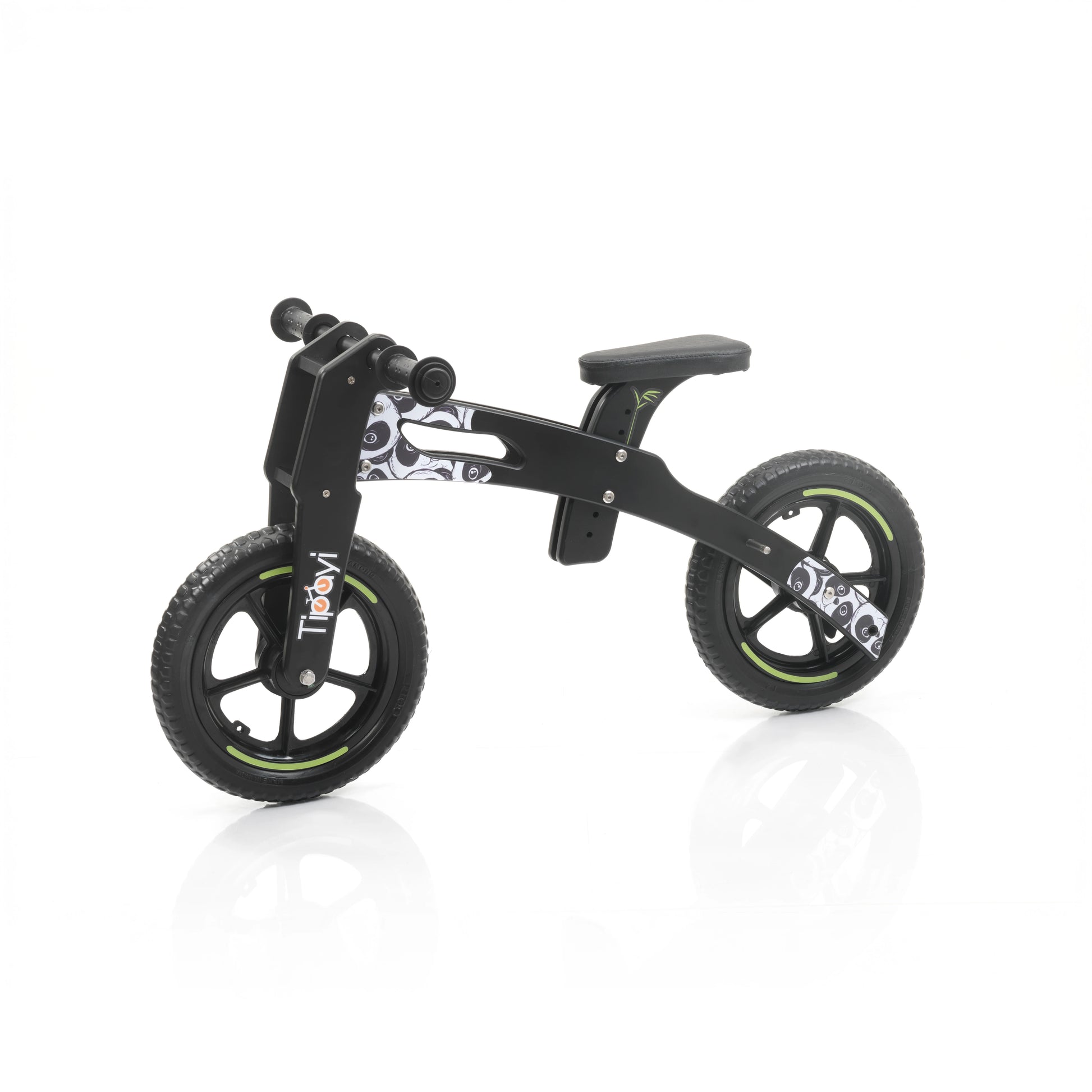 Balance Bike Green Panda