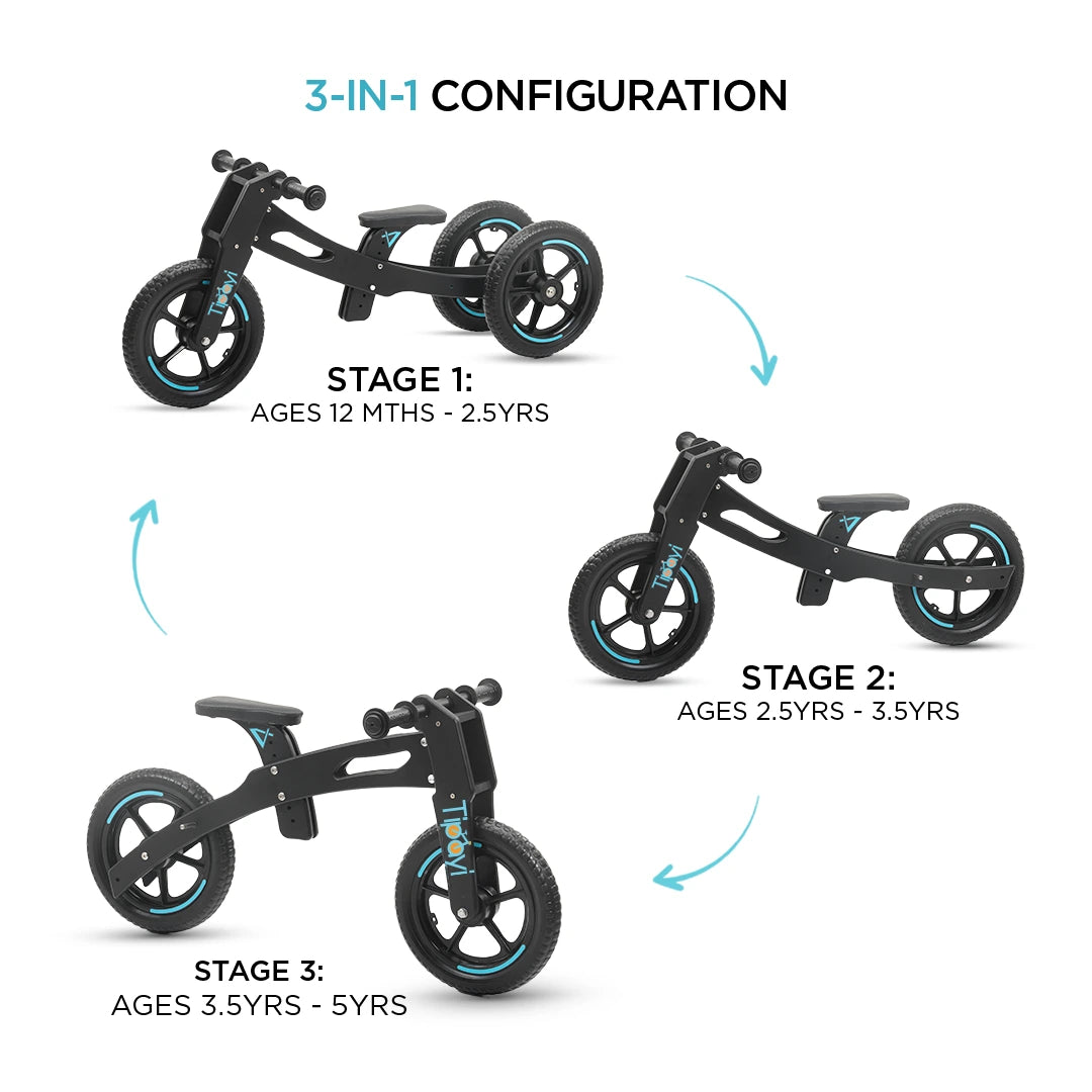 Balance Bike Neon Blue