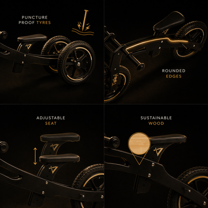 Limited Edition Pre-Sale: 3 in 1 Balance Bike with Accessories (Age : 1 - 5 years)