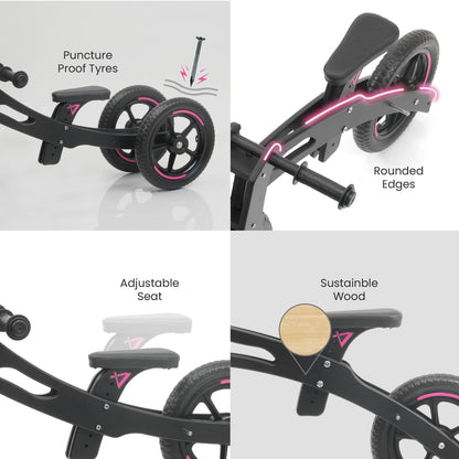 Balance Bike Pink 