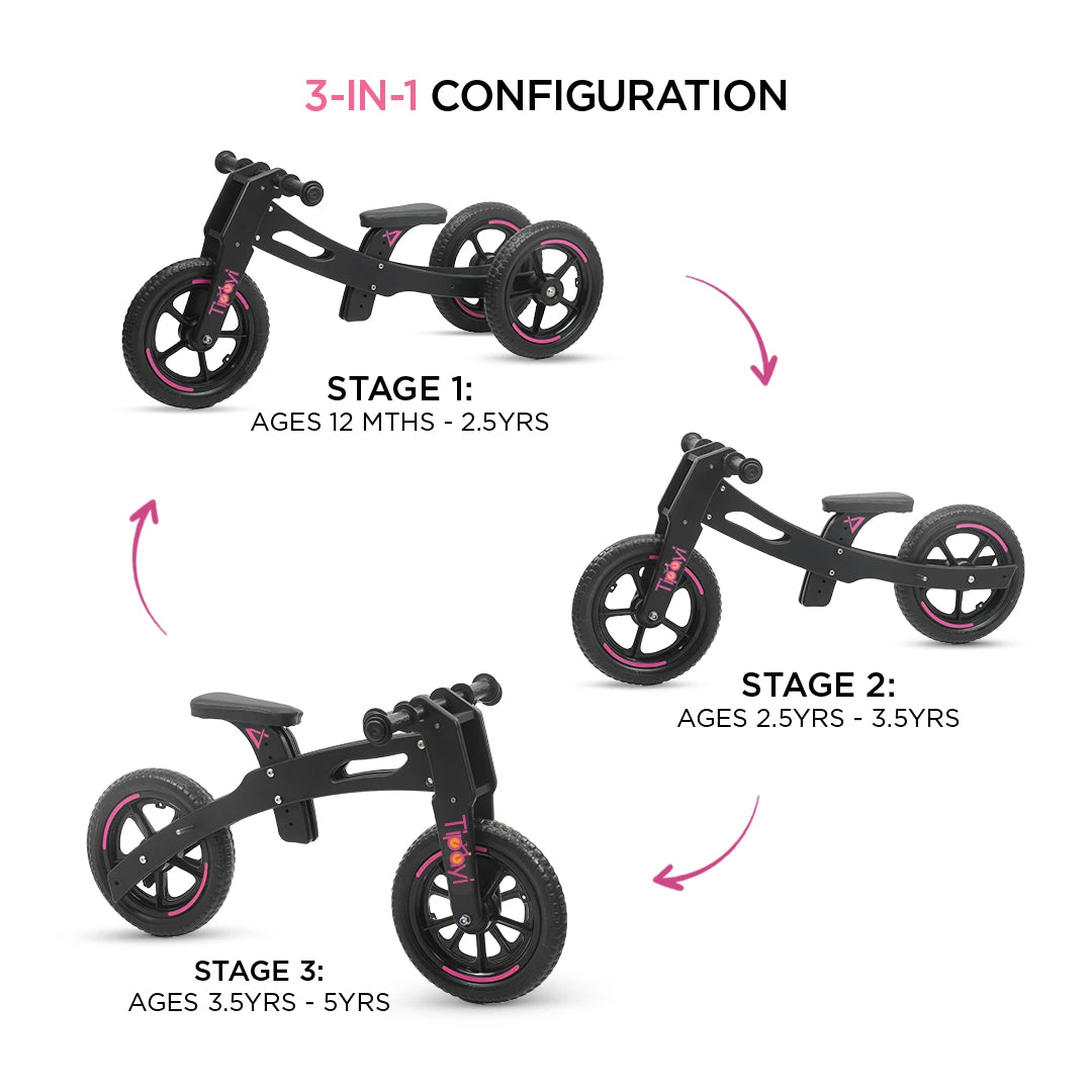 Balance Bike Pink 